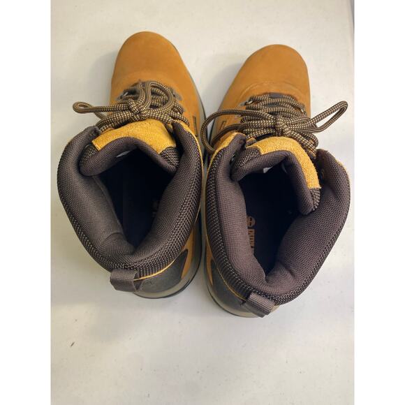 Timberland White Ledge Work Boots Waterproof Mid Hiker‎ Wheat Nubuck Size 10 main image 5
